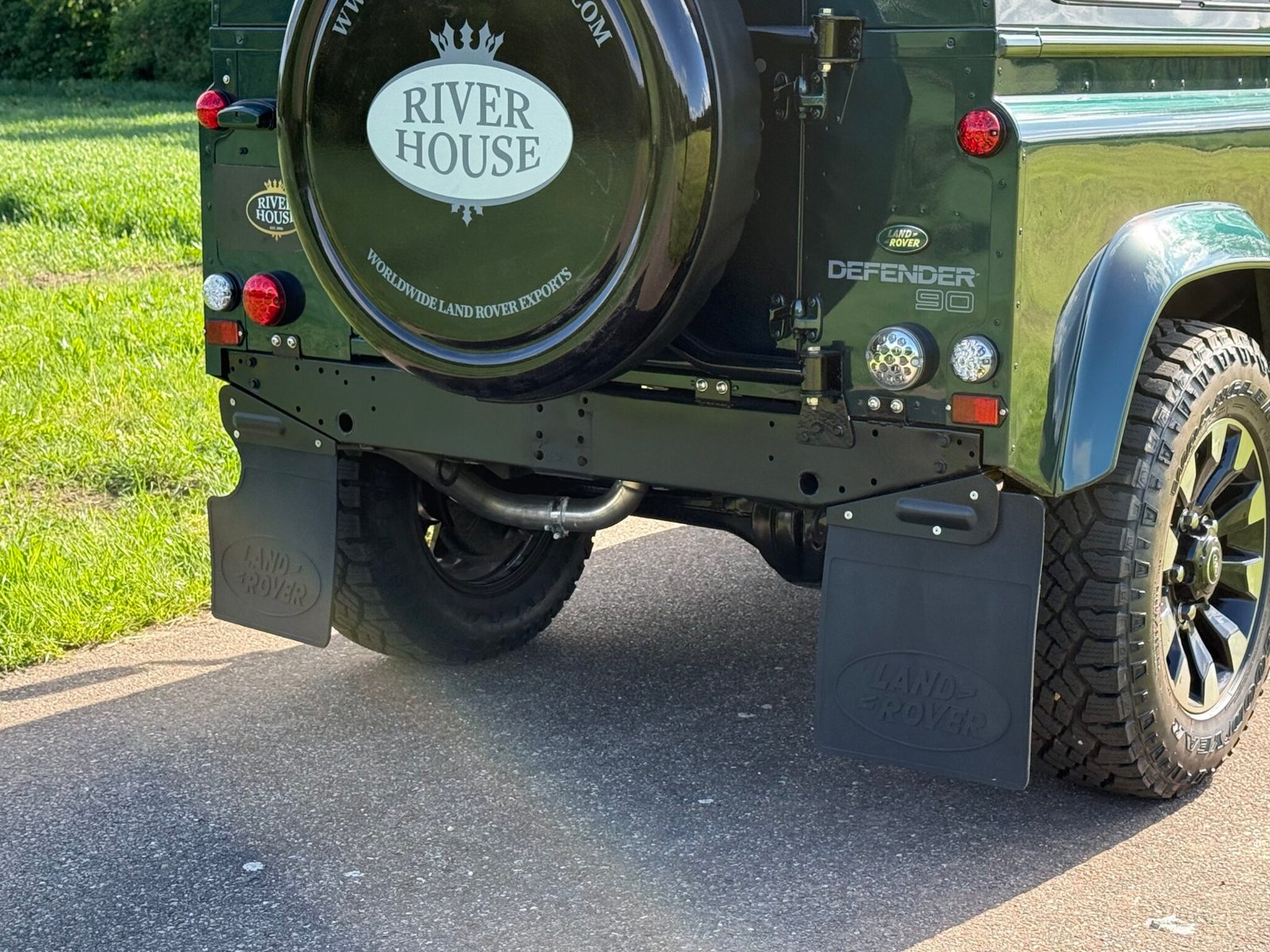 1995 Defender 90 300 Tdi, Rear hardware detail