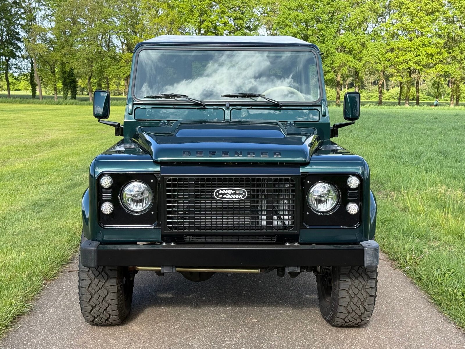 1995 Defender 90 300 Tdi, Front view
