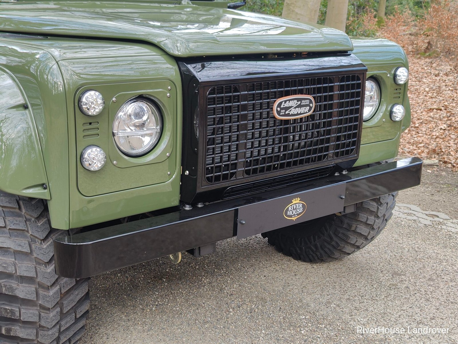 1991 Defender 90 Soft Top 200 Tdi in Urban Green