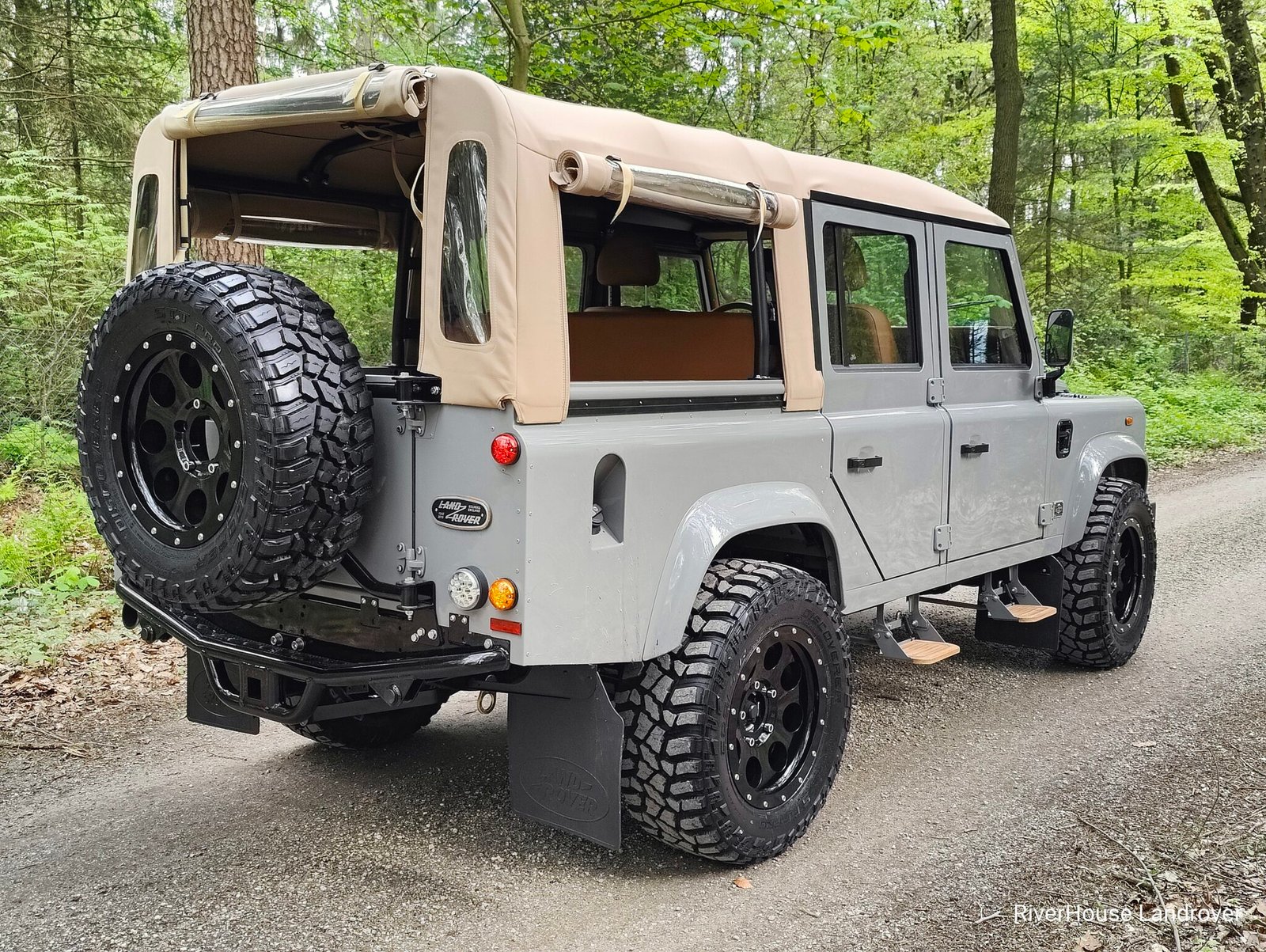 1998 LHD Defender 110 Soft Top Heritage Grey