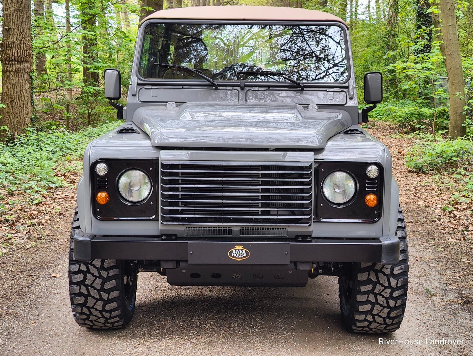 1998 LHD Defender 110 Soft Top Heritage Grey