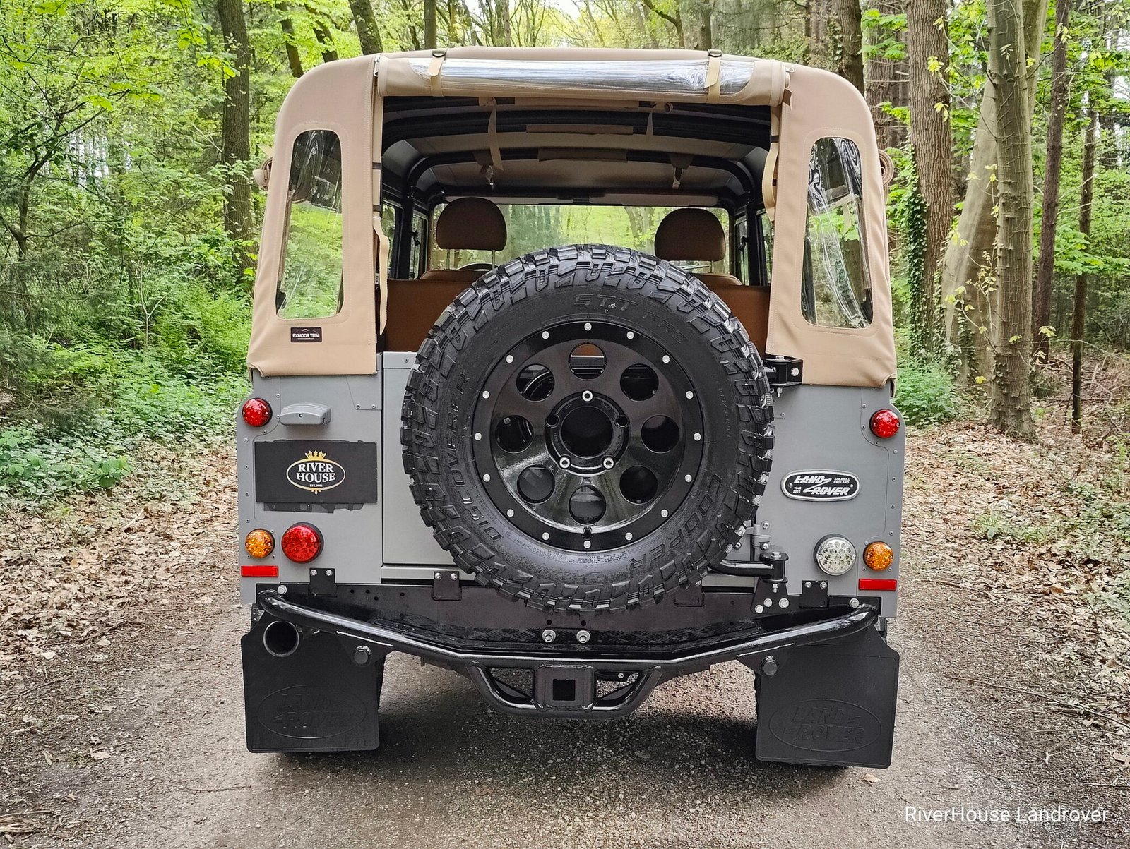 1998 LHD Defender 110 Soft Top Heritage Grey