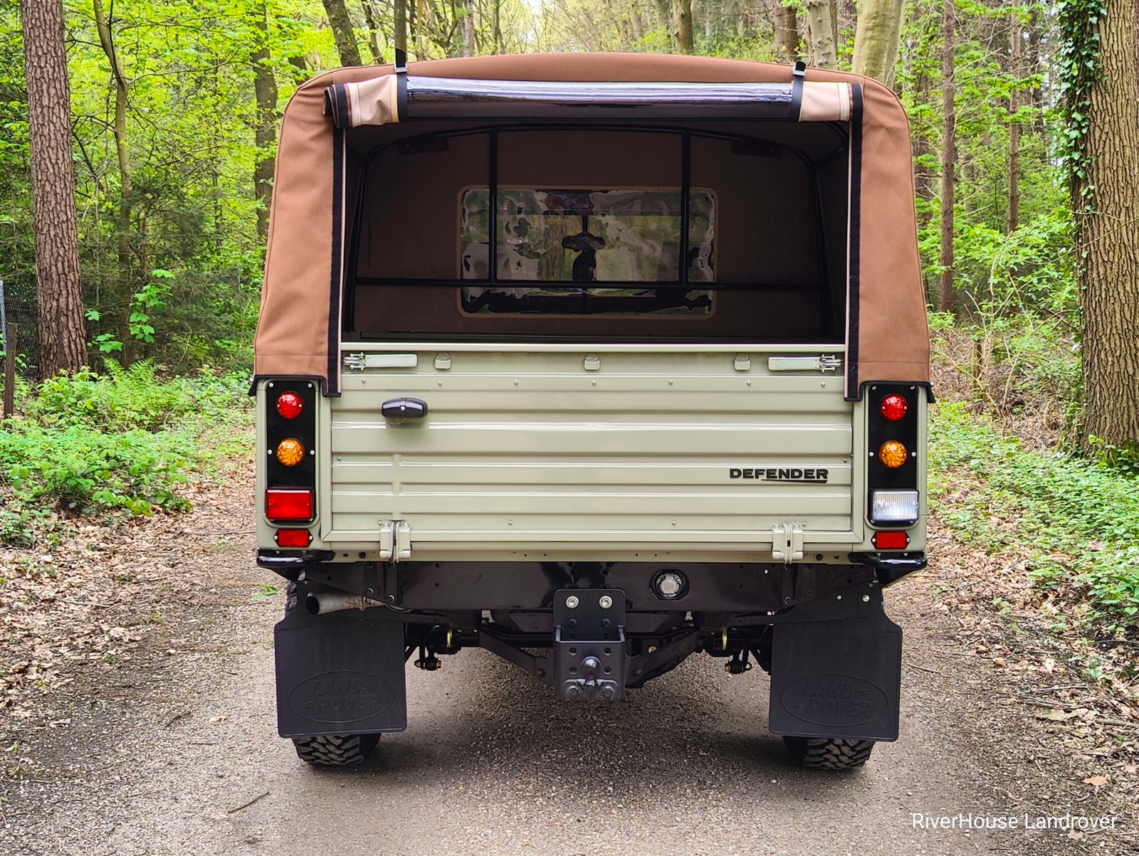 1998 LHD Defender 130 300 Tdi Pale Green