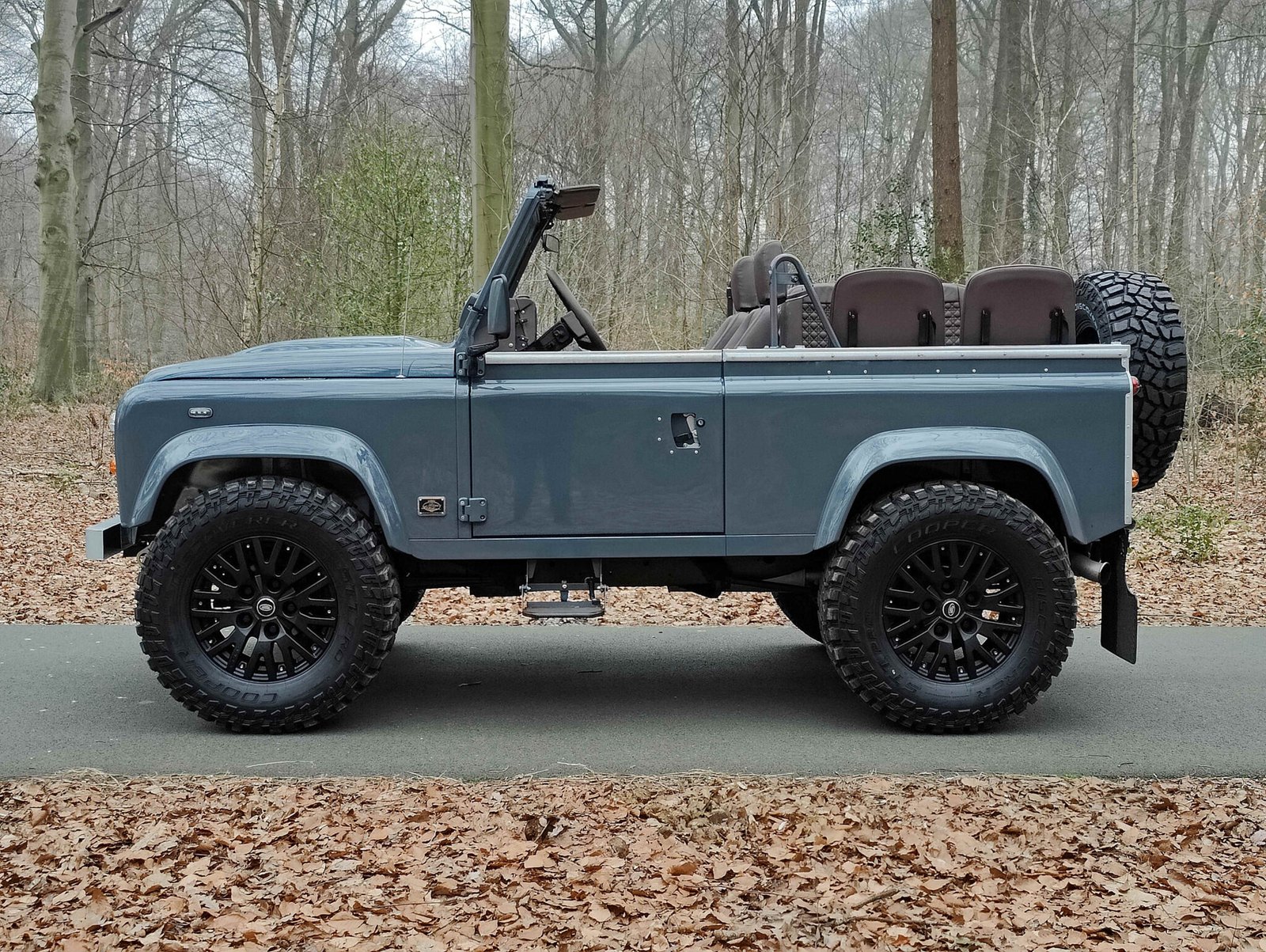 1999 Defender 90 Soft Top Td5 Basalt Blue
