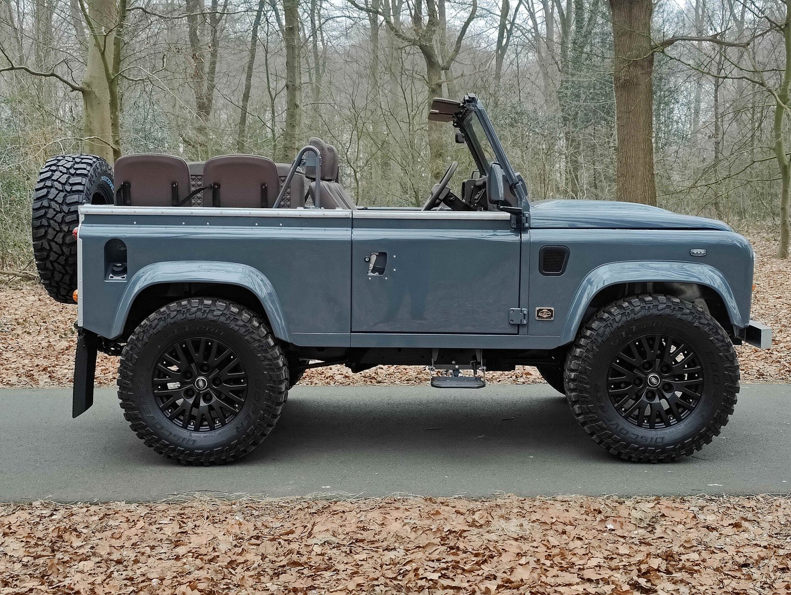 1999 Defender 90 Soft Top Td5 Basalt Blue