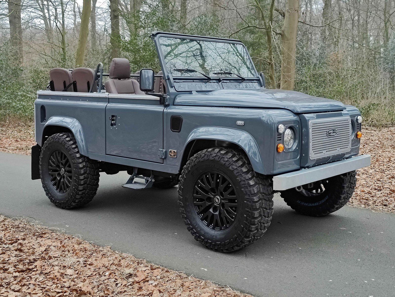 1999 Defender 90 Soft Top Td5 Basalt Blue