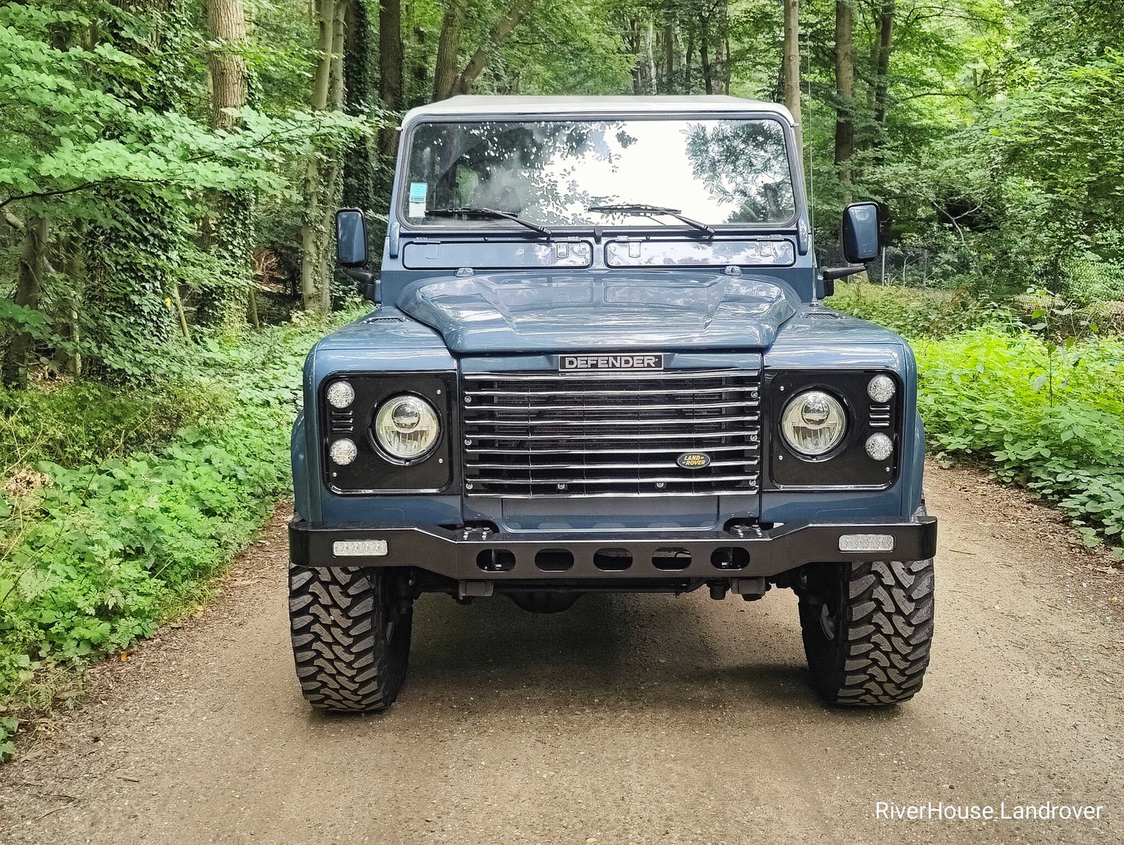 2000 Defender 130 Td5 CrewCab Tasman Blue Metallic