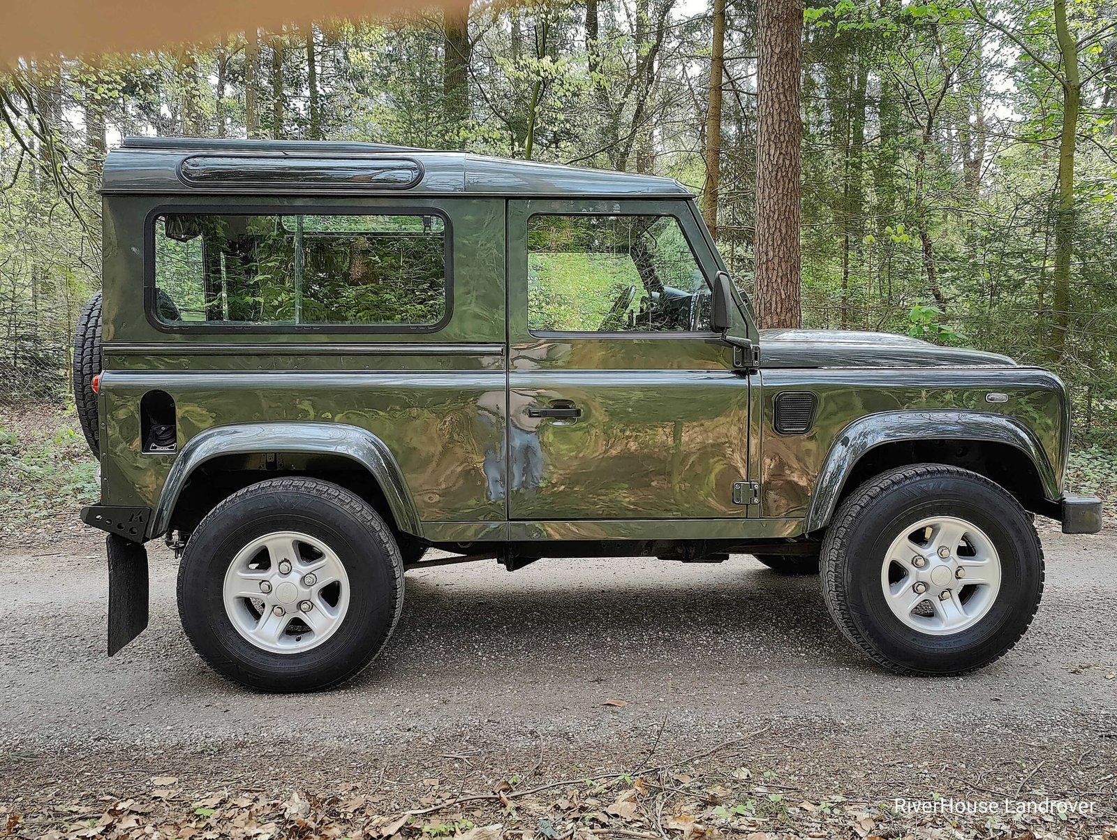 2007 Defender 90 2.4 Tdci Stationwagon Tonga Green