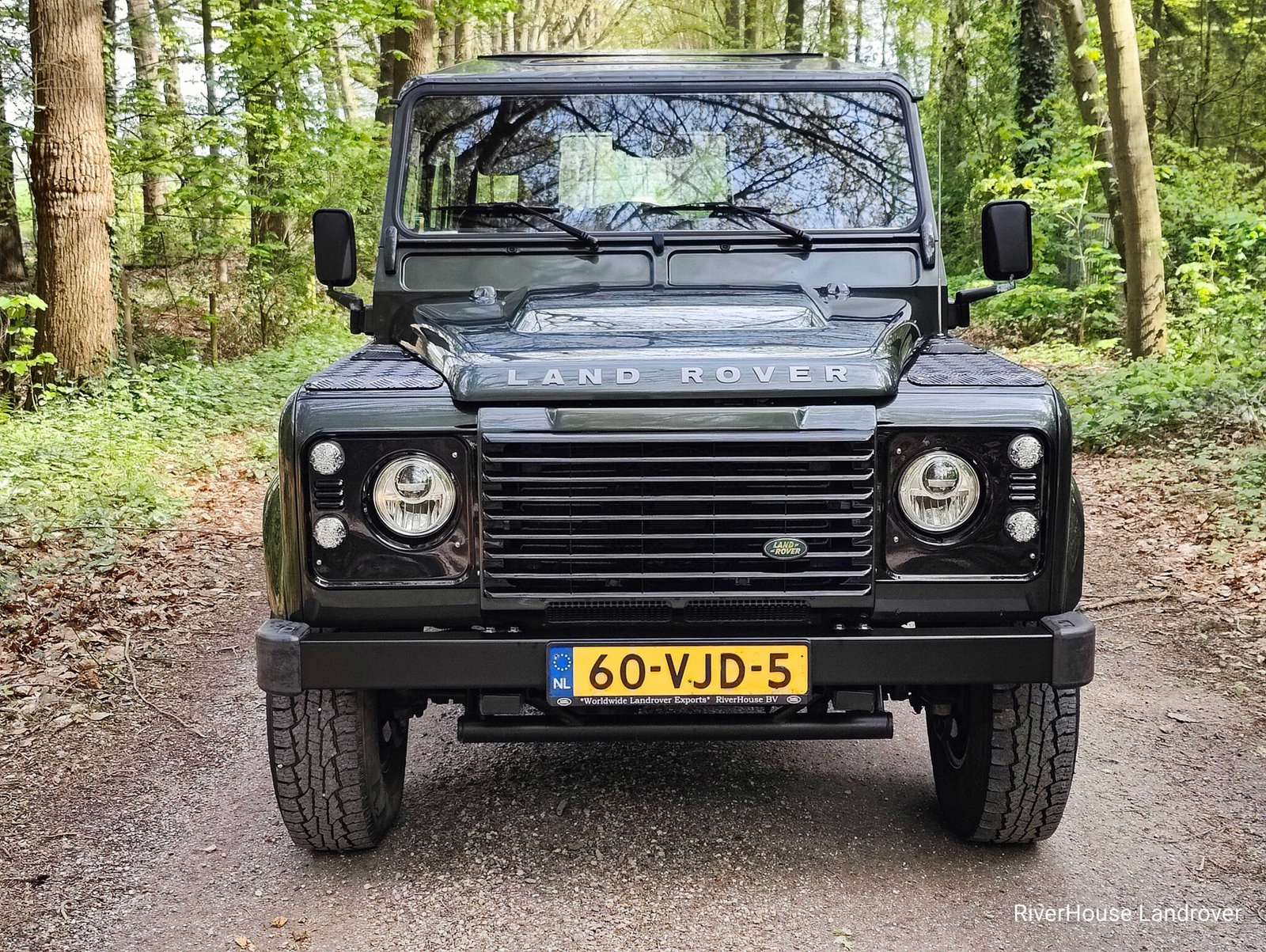 2007 Defender 90 2.4 Tdci Stationwagon Tonga Green