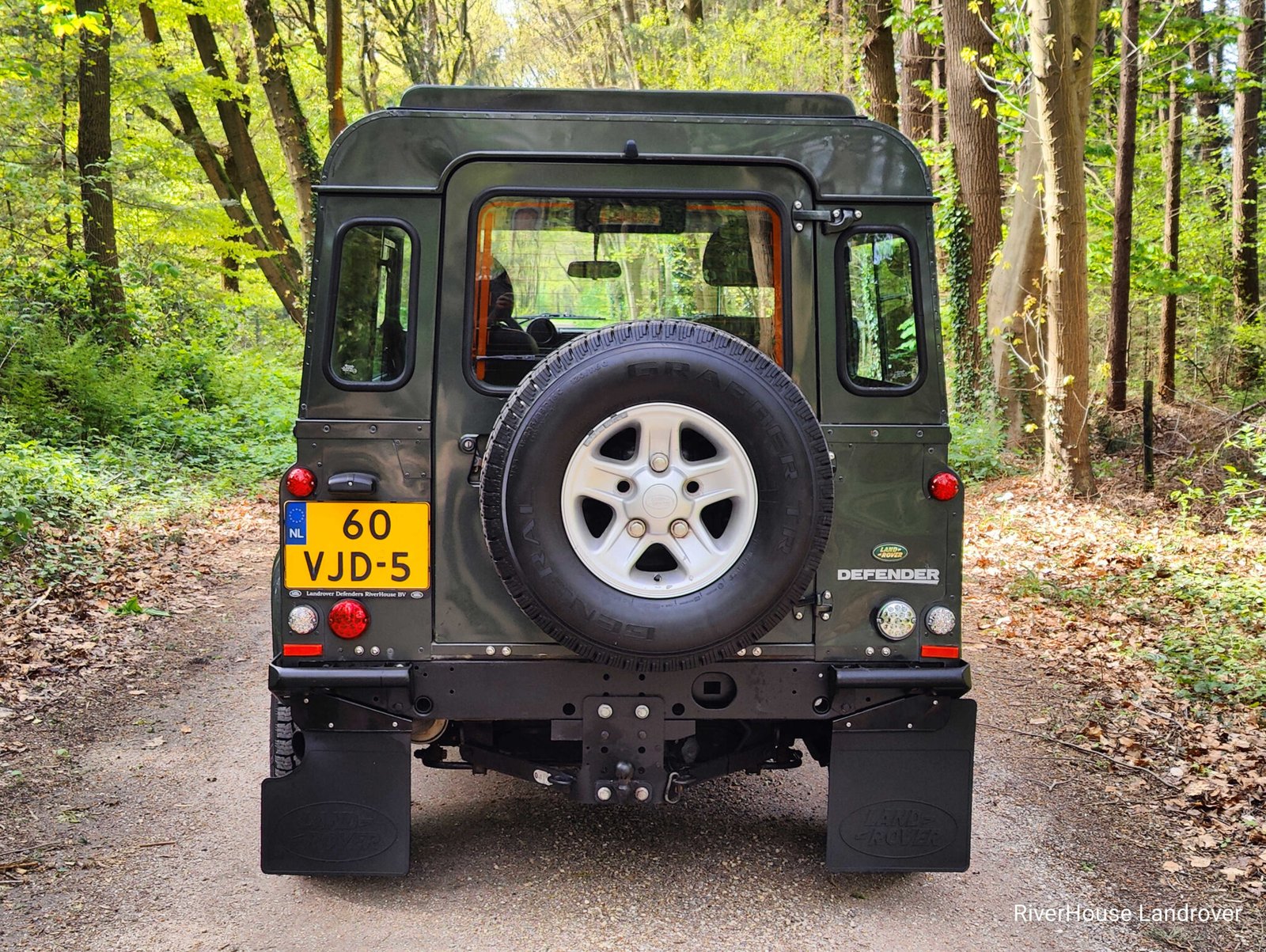 2007 Defender 90 2.4 Tdci Stationwagon Tonga Green