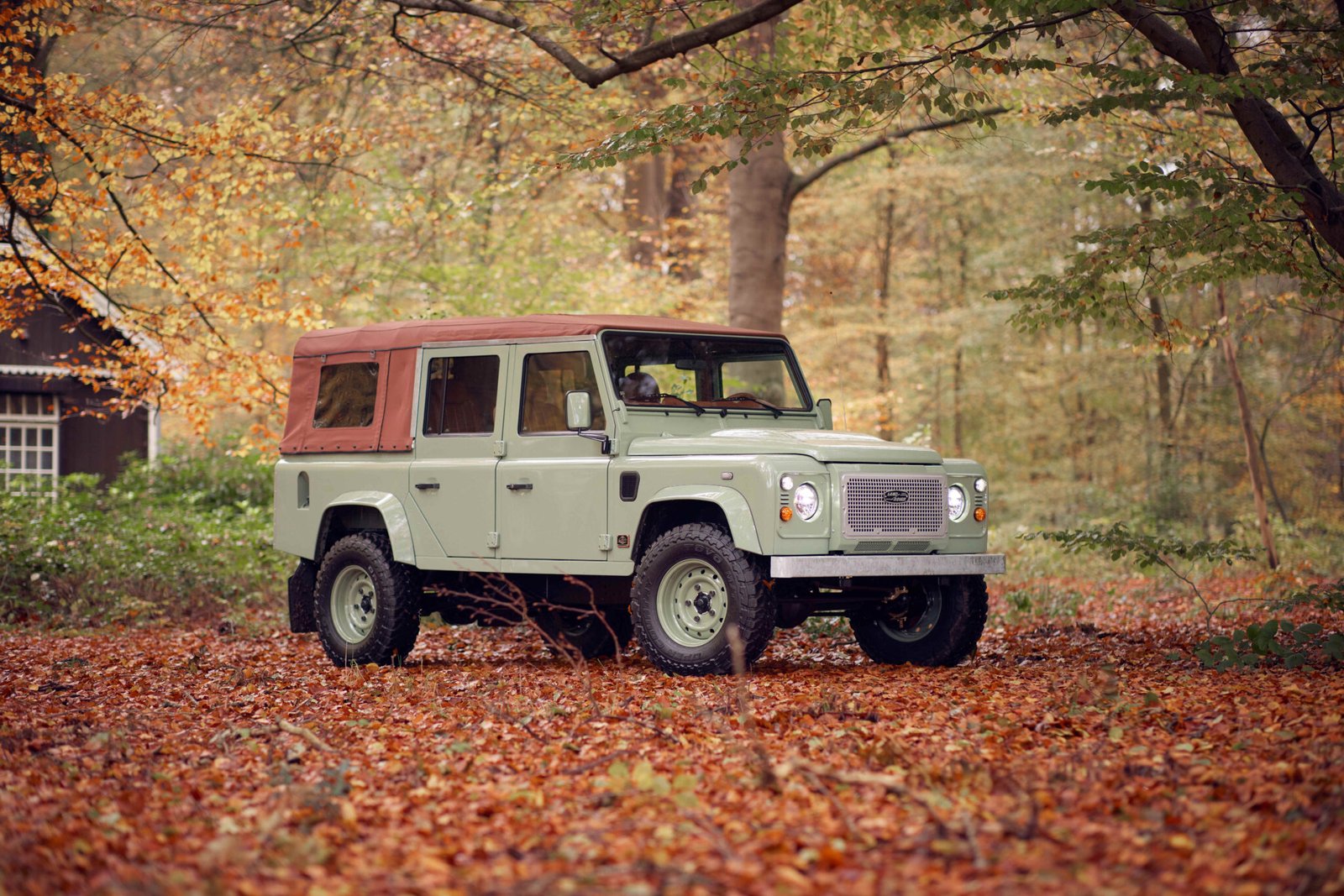 2014 LHD Defender 110 Soft Top 2.2 Tdci with AC - Riverhouse Landrover